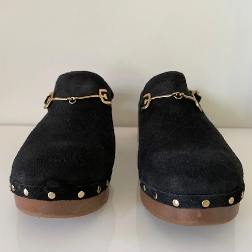 Sam Edelman Hilda Lux Suede Clogs - Picture 8 of 12